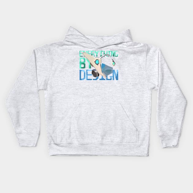 Everything By Design - Symmetra Overwatch Kids Hoodie by No_One